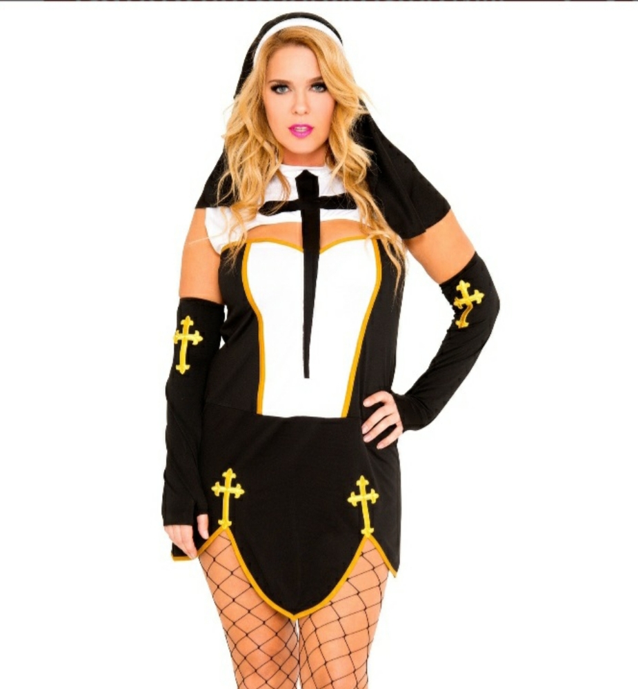 Plus size bad habit nun costume